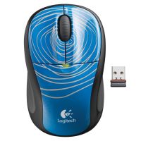 LOGITECH Wireless Mouse M305, BLUE SWIRL