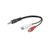 MicroConnect 3.5mm/2xRCA