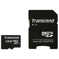 TRANSCEND 4Gb Micro Sd Class 10