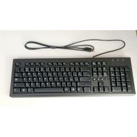HP Black wired Keyboard - QWERTY Czech Locali