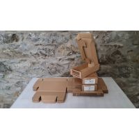 COMPADVANCE 50 x Strong Small Cardboard Packa