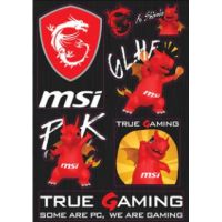 MSI Gaming Sticker Set